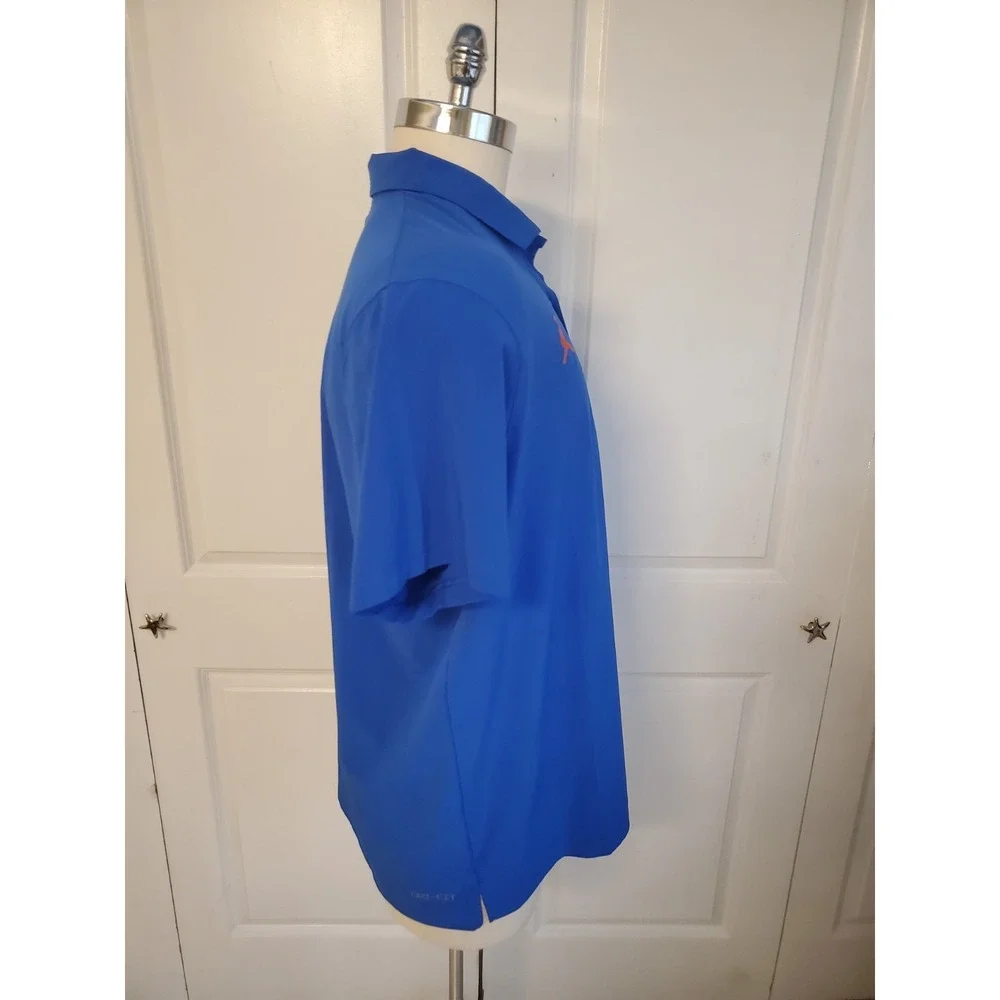 Jordan‎ Florida Gators Dri-Fit GameDay Polo Shirt Blue - Team Exclusive - XL